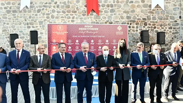 Vakıf medeniyetini anlatan sergi TBMM Başkanı Şentop'un katılımıyla Samsun'da açıldı