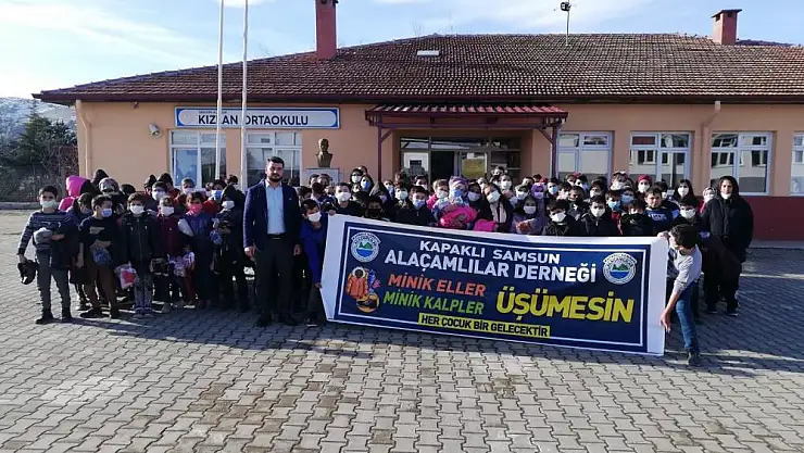 Tekirdağ'dan Samsun'a 'Minik Kalpler Üşümesin' kampanyası