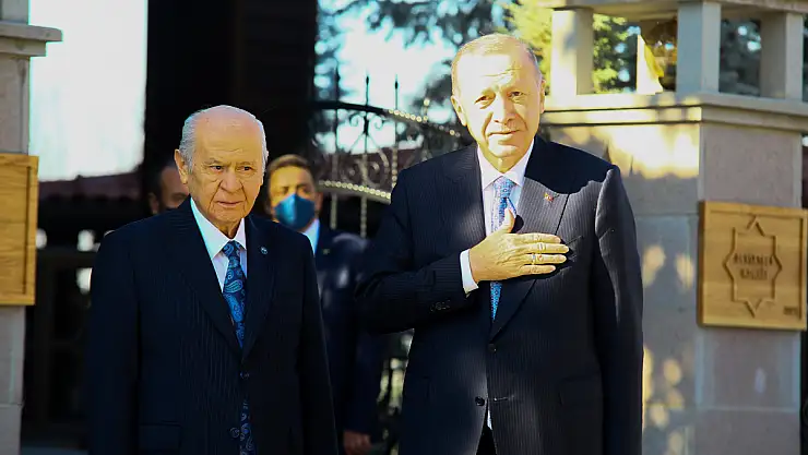 Cumhurbaşkanı Erdoğan ile MHP lideri Bahçeli'nin görüşmesi sona erdi
