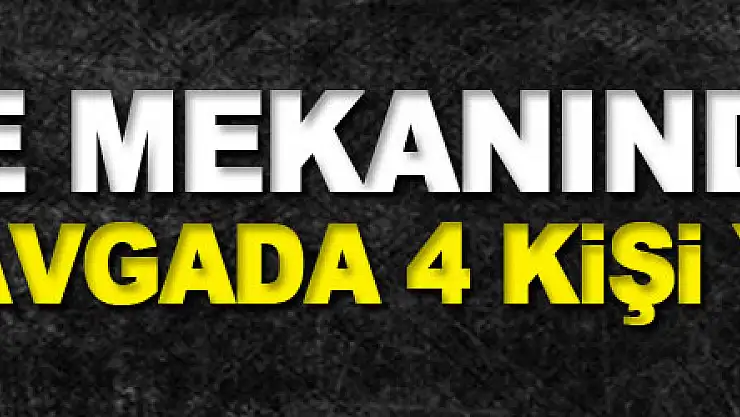 Samsun'da eğlence mekanında çıkan bıçaklı kavgada 4 kişi yaralandı