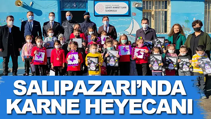 Salıpazarı'nda Karne Heyecanı