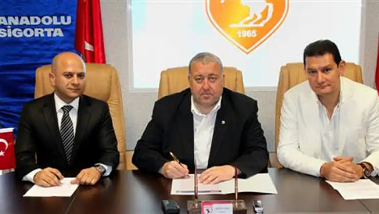 SAMSUNSPOR ANADOLU SİGORTA İLE ANLAŞTI