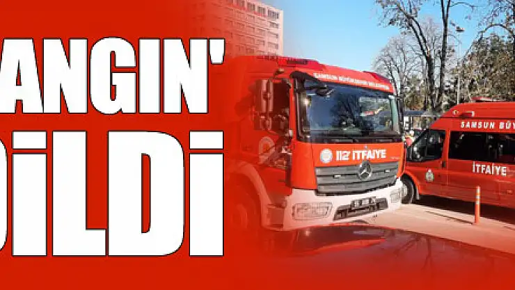 Su buharına yapılan 'yangın' ihbarı itfaiyeyi de şaşırttı