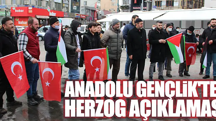 ANADOLU GENÇLİK'TEN HERZOG AÇIKLAMASI