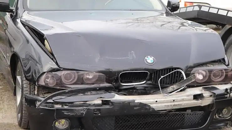 Samsun'da alkollü sürücü otomobile arkadan çarpıp kaçtı