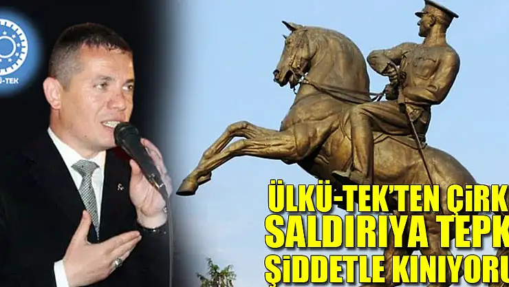 Ülkü-Tek'ten Çirkin Saldırıya Tepki! Şiddetle Kınıyoruz