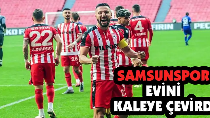 Kendi sahasında maç kaybetmeyen tek takım Samsunspor