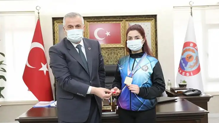  Milli sporcu Bilge Alev: 'Norveç'te elimden gelen gayreti göstereceğim'