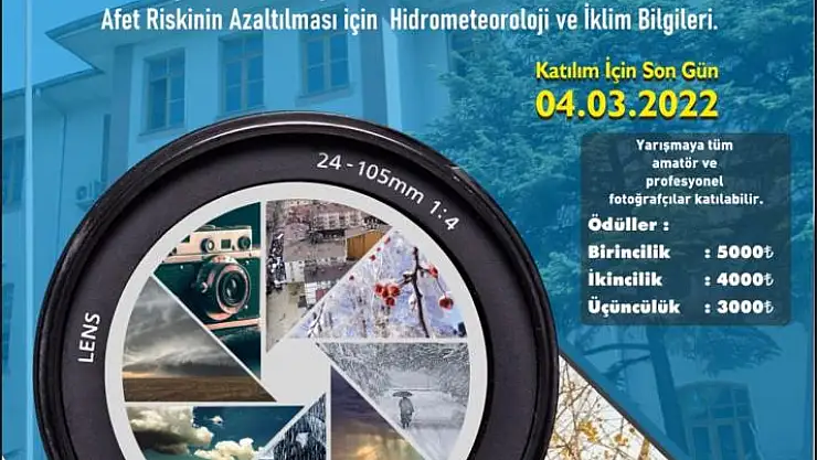 Meteorolojiden ödüllü fotoğraf yarışması