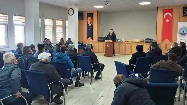 Hayvan yetiştiricilerine eğitim verildi