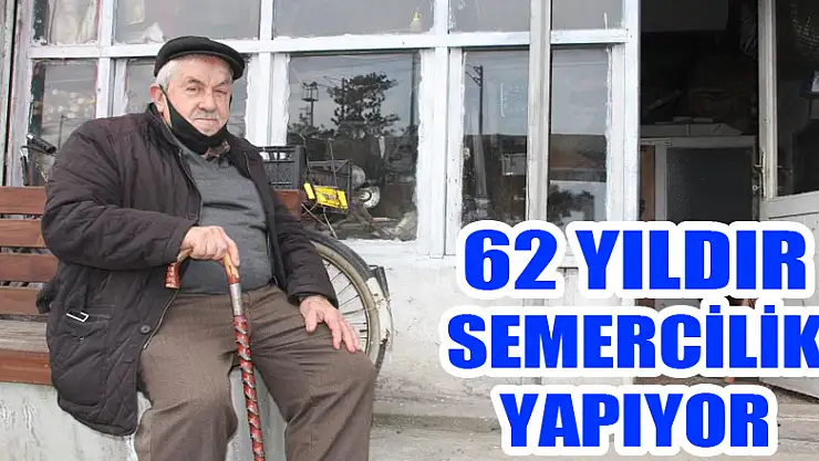 Samsun'da 62 yıldır semercilik yapıyor
