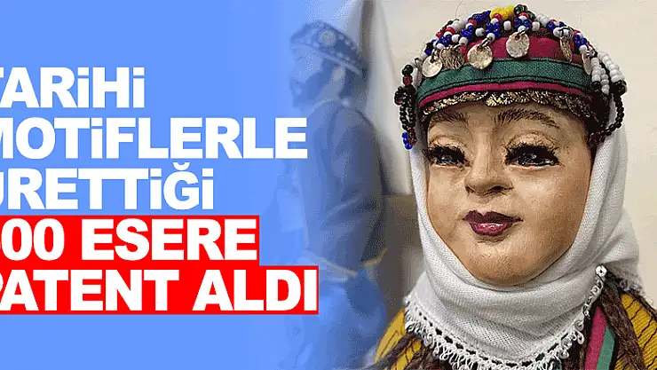Samsun Olgunlaşma Enstitüsü tarihi motiflerle ürettiği 500 esere patent aldı