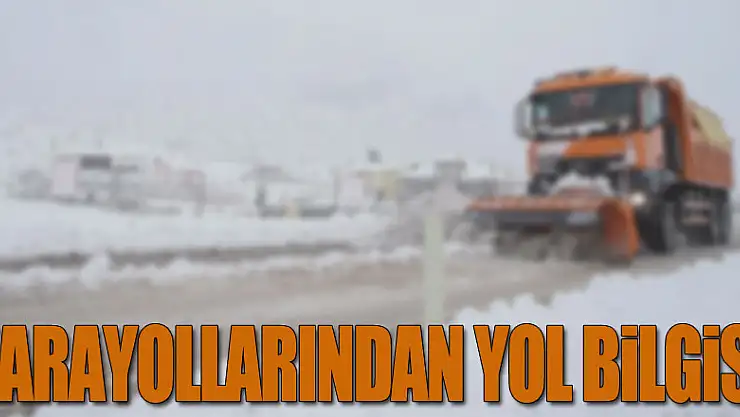 KARAYOLLARINDAN YOL BİLGİSİ