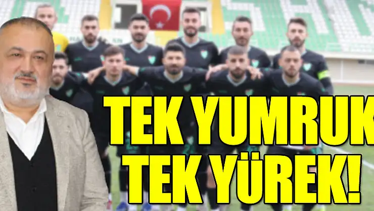 Tek yumruk, tek yürek!