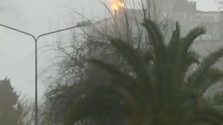 Lokantanın bacasında yangın çıktı