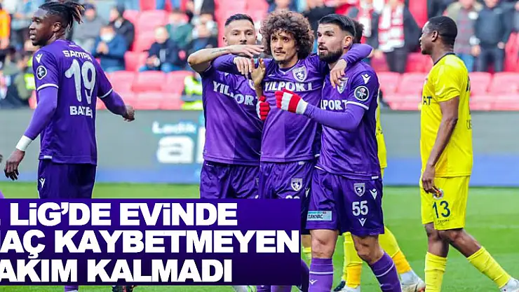1. Lig'de evinde maç kaybetmeyen takım kalmadı