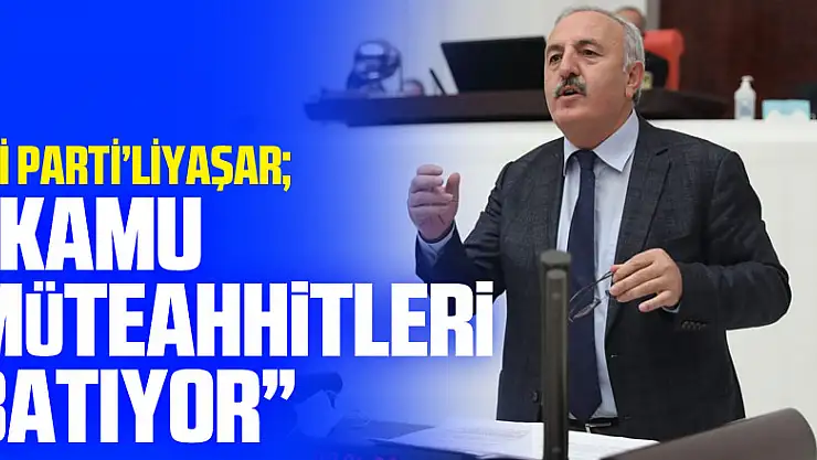  'Kamu Müteahhitleri Batıyor'