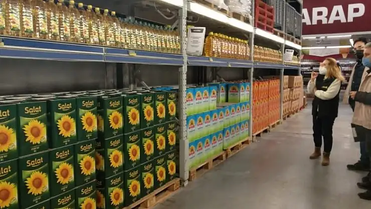 Samsun'da stokçulukla mücadele