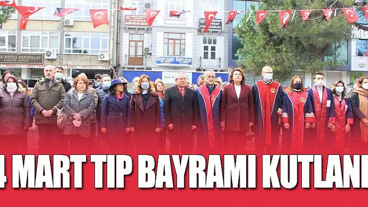 Samsun'da 14 Mart Tıp Bayramı kutlandı