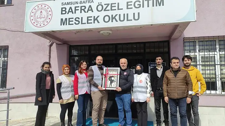 Yürekleri ısıtan yardım