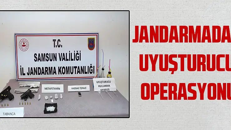 Jandarmadan uyuşturucu operasyonu