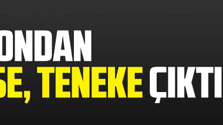 Kanalizasyondan çamaşır, şişe, teneke çıktı