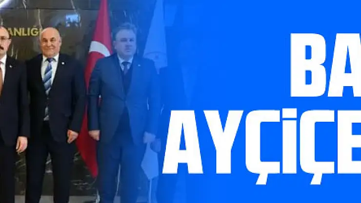 Bakanlıkta ayçiçeği zirvesi