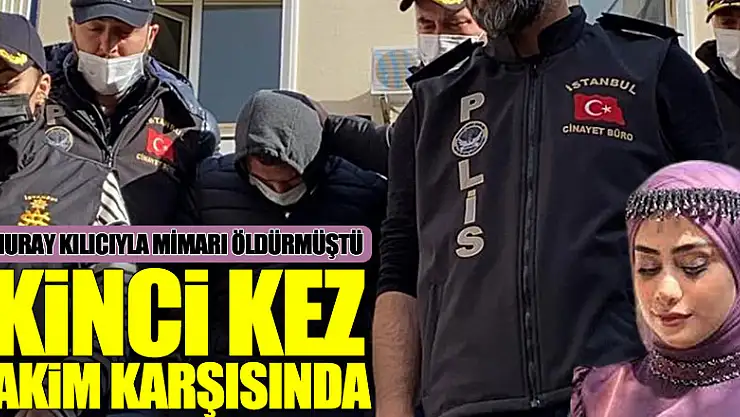 Mimar Başak Cengiz'i samuray kılıcıyla öldüren sanık ikinci kez hakim karşısında