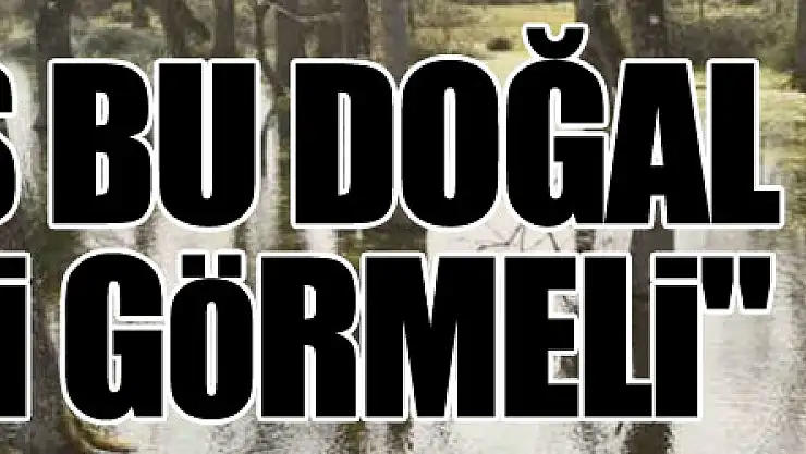 Kuş Cenneti'ne davet: 'Herkes bu doğal güzelliği görmeli'