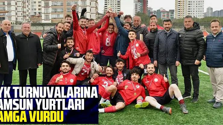 KYK turnuvalarına Samsun yurtları damga vurdu