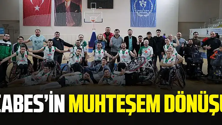 ÇABES'in muhteşem dönüşü ÇABES: 66 KARŞIYAKA: 63