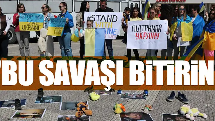 Ukraynalılar gözyaşlarıyla Samsun'dan dünyaya seslendi: 'Bu savaşı bitirin'