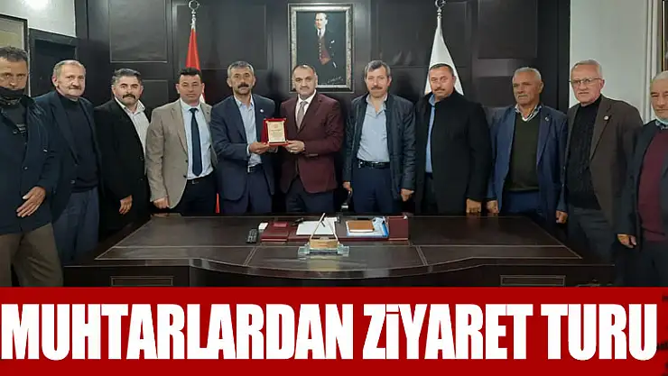 Muhtarlardan Ziyaret Turu