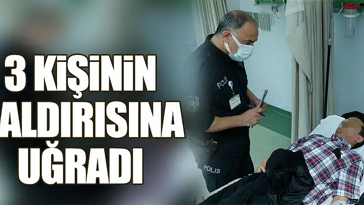 Kafeteryada 3 kişinin saldırısına uğrayan şahıs hastanelik oldu