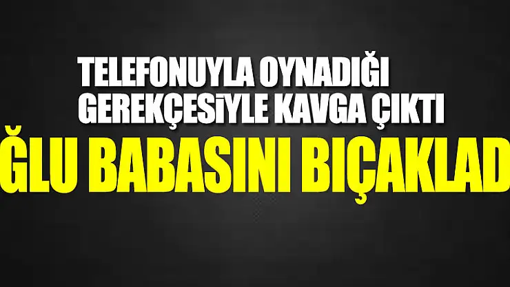 Samsun'da oğlu tarafından bıçakla yaralanan kişi hastaneye kaldırıldı