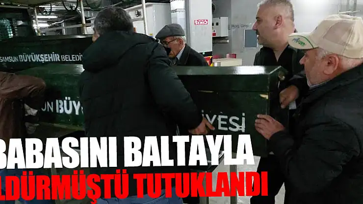 Kanser hastası kadın, babasını uykusunda baltayla öldürdü