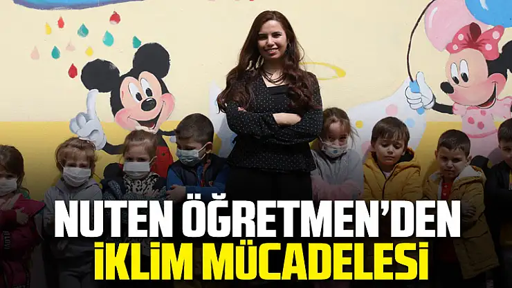 İlham veren öğretmen şimdi de iklim değişikliğiyle mücadelede rol alıyor