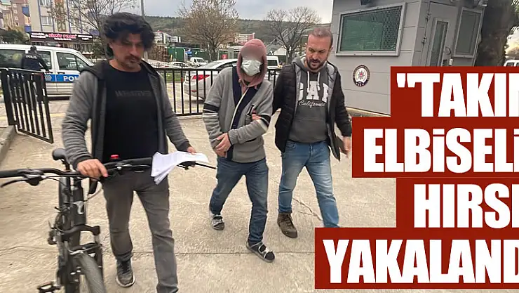 Okulun önünden bisiklet çalan 'takım elbiseli' hırsız yakalandı