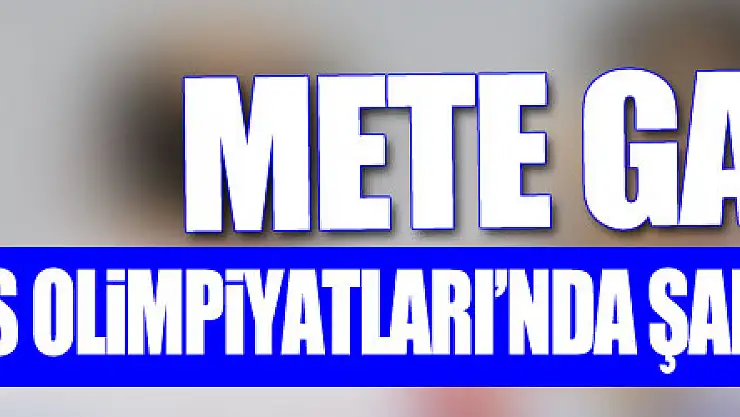 Mete Gazoz: '2024 Paris Olimpiyatları'nda şampiyon olmak istiyorum'