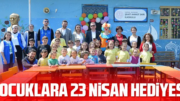 Çocuklara 23 Nisan Hediyesi