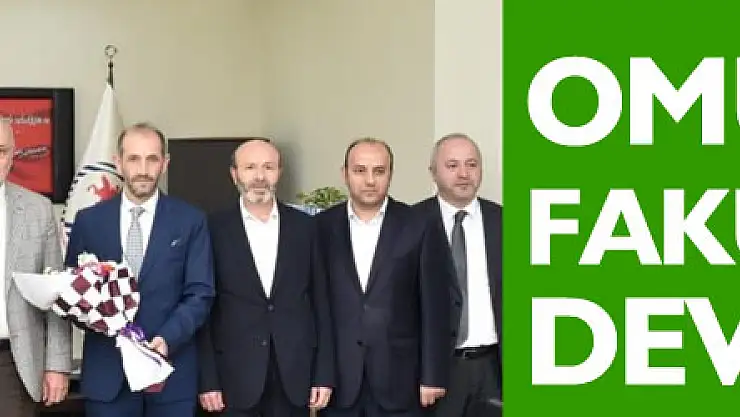 OMÜ İletişim Fakültesi'nde devir teslim