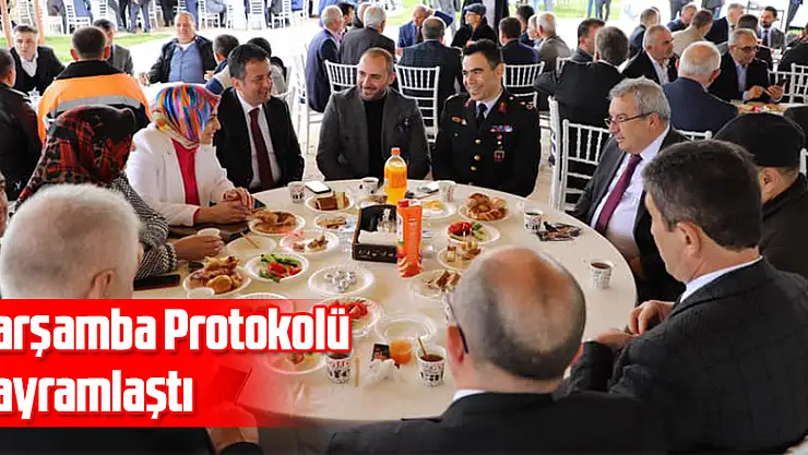 Çarşamba Protokolü Bayramlaştı