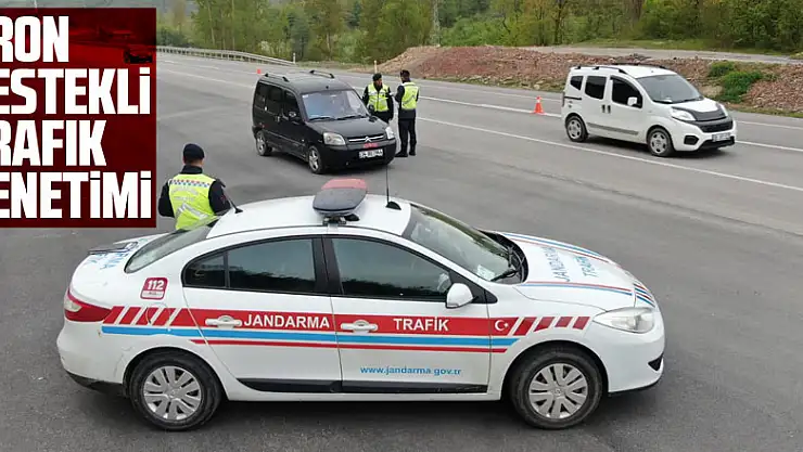 Dron destekli trafik denetimi