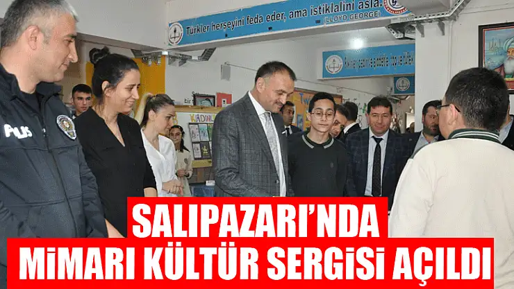 Salıpazarı'nda Mimari Kültür Sergisi Açıldı