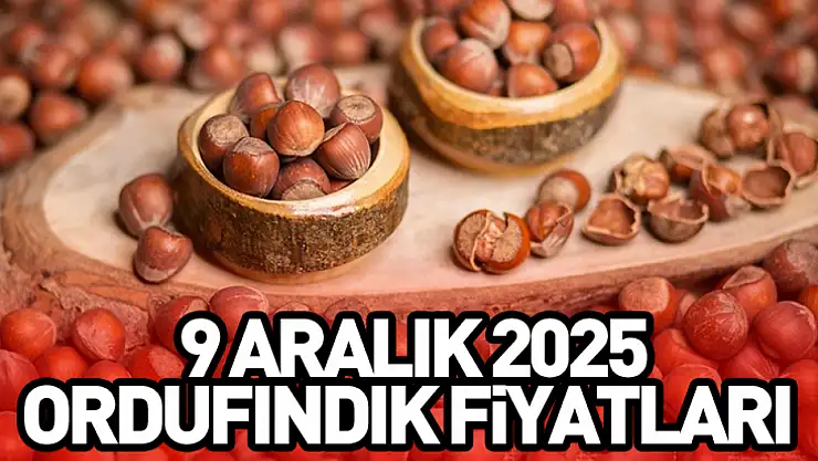 9 Aralık Ordu'da Fındık Fiyatları