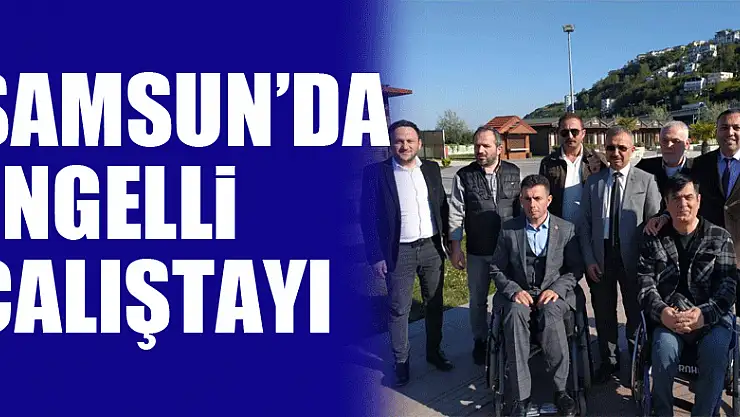 Samsun`da Engelli Çalıştayı