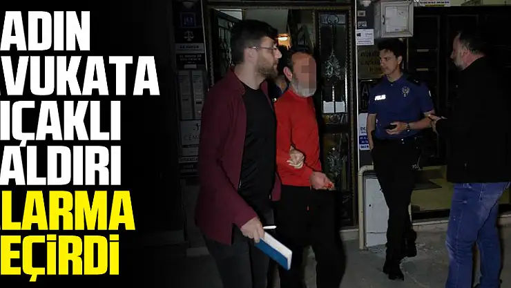 Kadın avukata bıçaklı saldırı ihbarı polisi alarma geçirdi