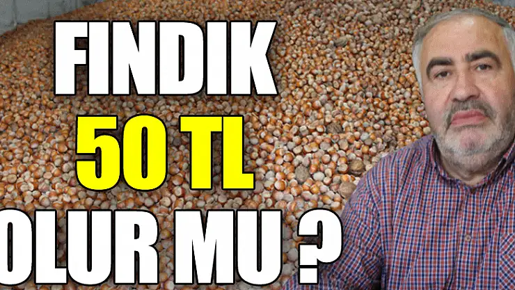 FINDIK 50 TL OLUR MU ?