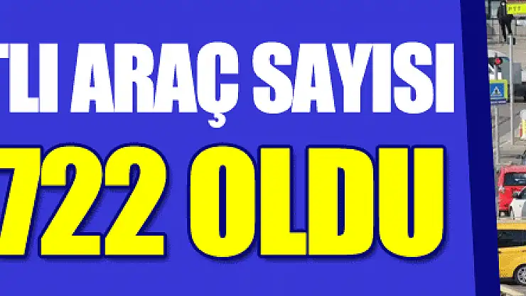 Samsun'da trafiğe kayıtlı araç sayısı 403 bin 722 oldu
