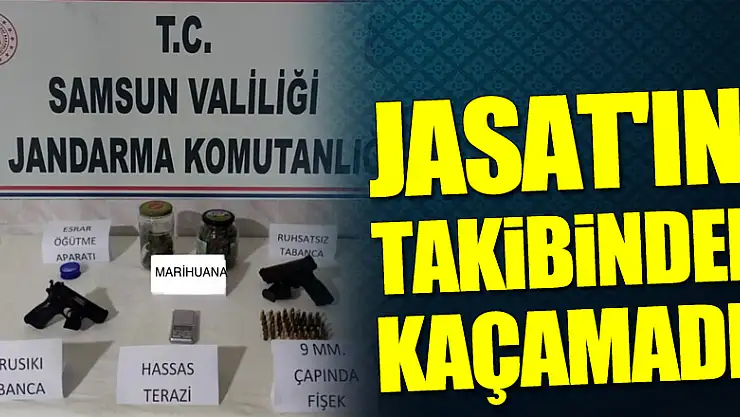 JASAT'ın takibinden kaçamadı